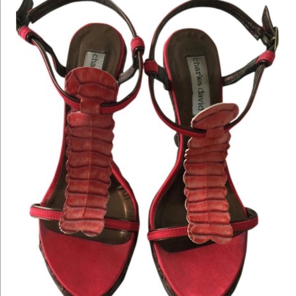 Charles David wedge shoes
